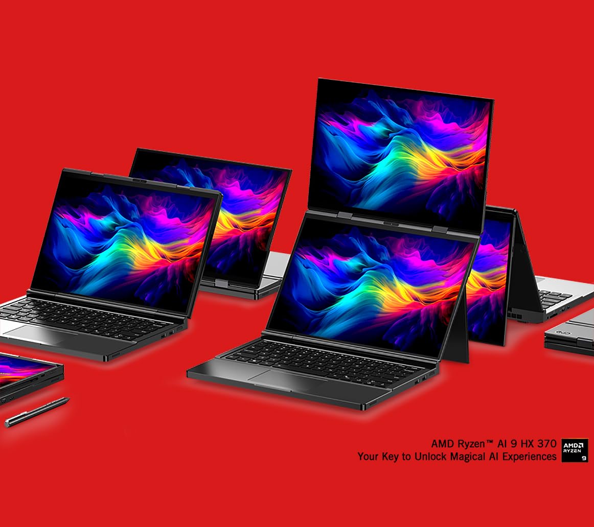 Amazon.com: GPD Duo Dual-OLED Screen Laptop，13.3